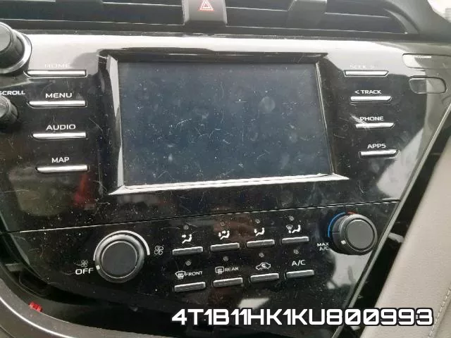 4T1B11HK1KU800993 фото 10