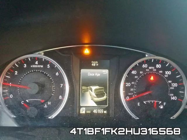 4T1BF1FK2HU316568 фото 9