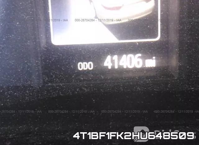 4T1BF1FK2HU648509 фото 8