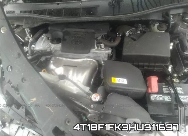 4T1BF1FK3HU311637 фото 2