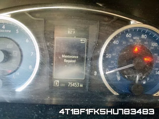 4T1BF1FK5HU783483 фото 9