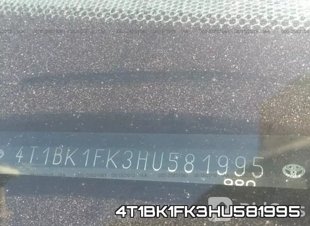 4T1BK1FK3HU581995 фото 10