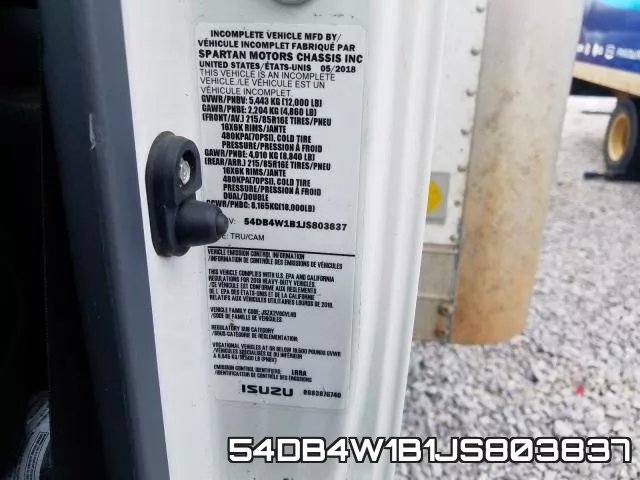 54DB4W1B1JS803837 фото 2