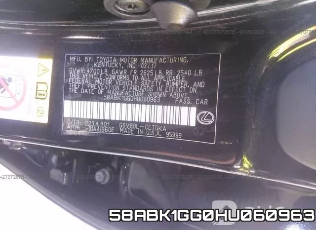58ABK1GG0HU060963 фото 10