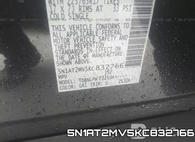 5N1AT2MV5KC832766 фото 10