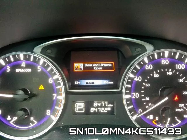 5N1DL0MN4KC511433 фото 9