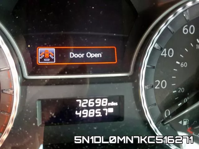 5N1DL0MN7KC516271 фото 9