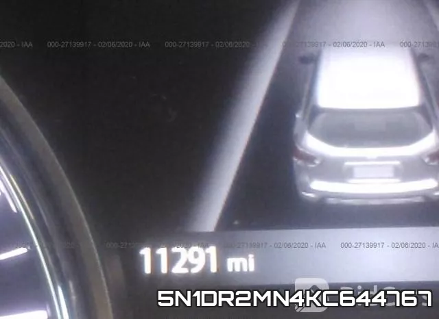 5N1DR2MN4KC644767 фото 8