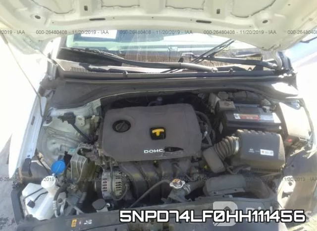 5NPD74LF0HH111456 фото 2