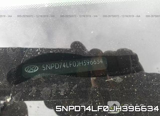 5NPD74LF0JH396634 фото 10