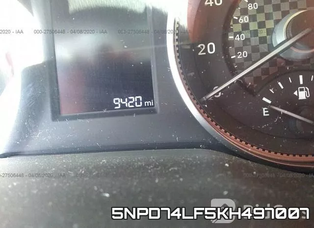 5NPD74LF5KH497007 фото 8