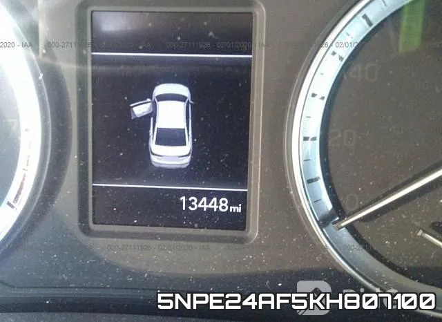 5NPE24AF5KH807100 фото 8
