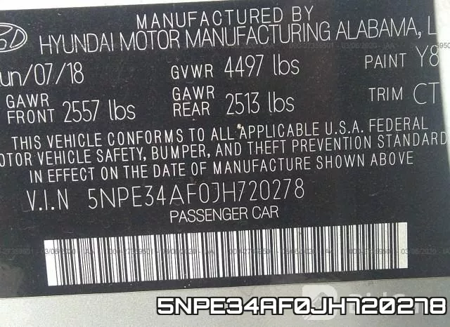 5NPE34AF0JH720278 фото 10