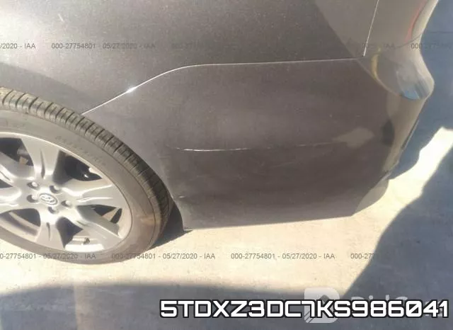5TDXZ3DC7KS986041 фото 7
