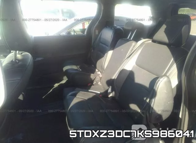 5TDXZ3DC7KS986041 фото 9
