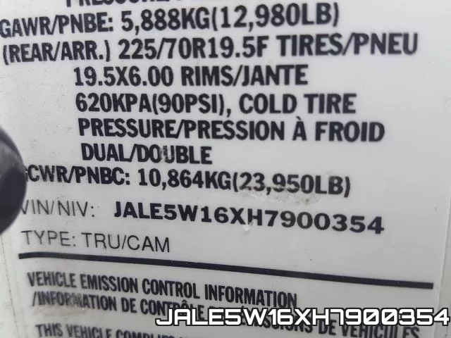 JALE5W16XH7900354 фото 2