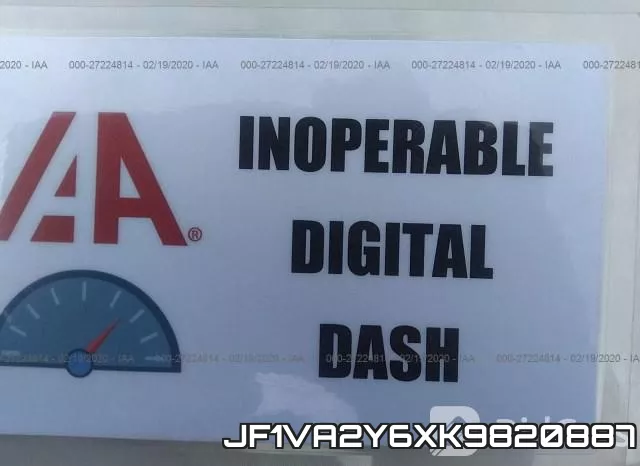 JF1VA2Y6XK9820887 фото 8