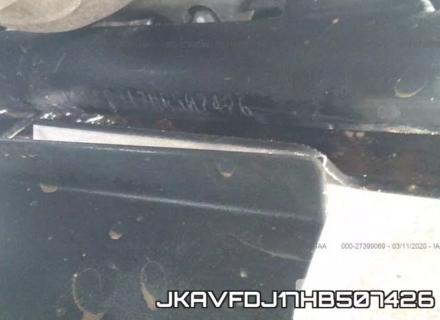 JKAVFDJ17HB507426 фото 2