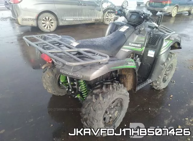 JKAVFDJ17HB507426 фото 5