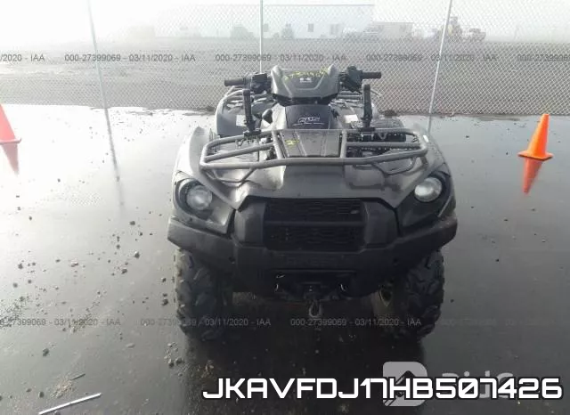 JKAVFDJ17HB507426 фото 6