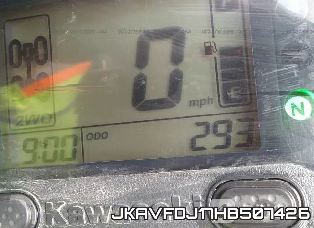 JKAVFDJ17HB507426 фото 8