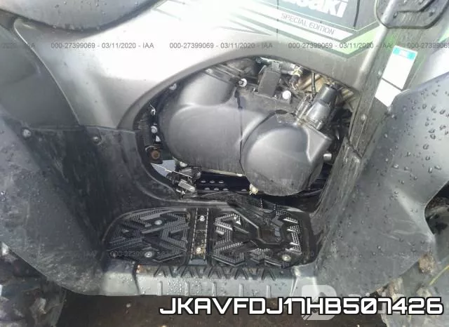 JKAVFDJ17HB507426 фото 9