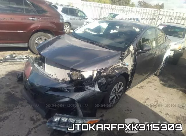 JTDKARFPXK3115303 фото 3