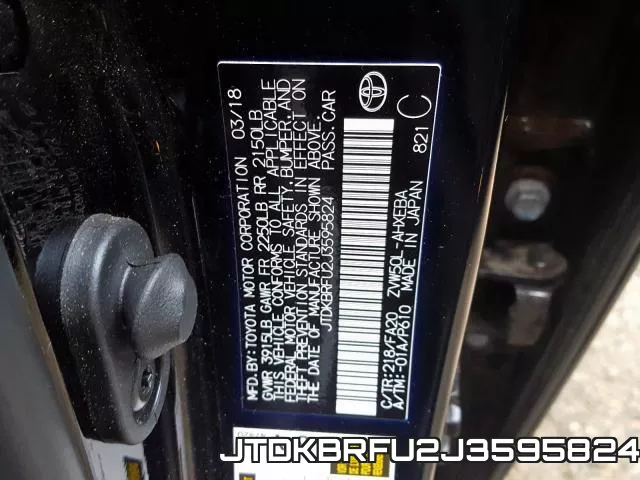 JTDKBRFU2J3595824 фото 2