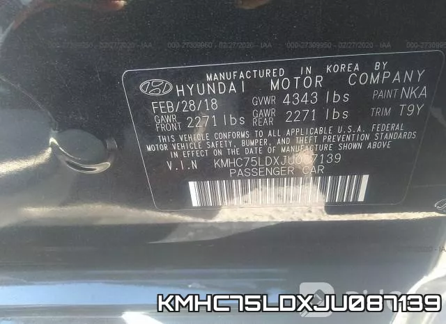 KMHC75LDXJU087139 фото 10