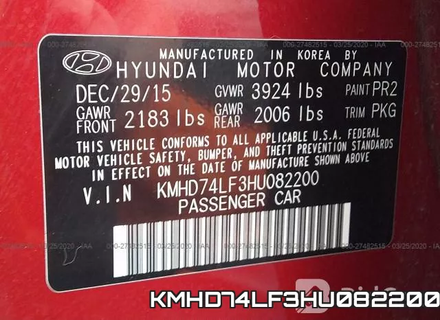 KMHD74LF3HU082200 фото 10