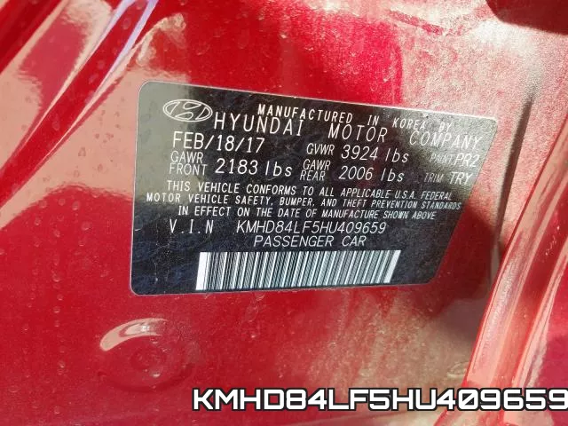 KMHD84LF5HU409659 фото 2