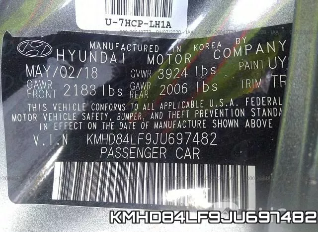 KMHD84LF9JU697482 фото 10