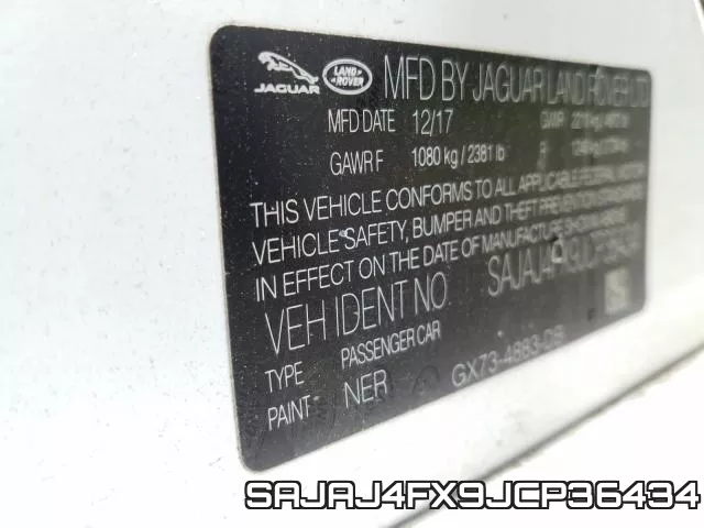 SAJAJ4FX9JCP36434 фото 2