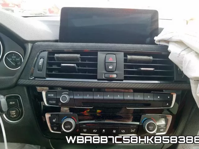 WBA8B7C58HK858388 фото 10