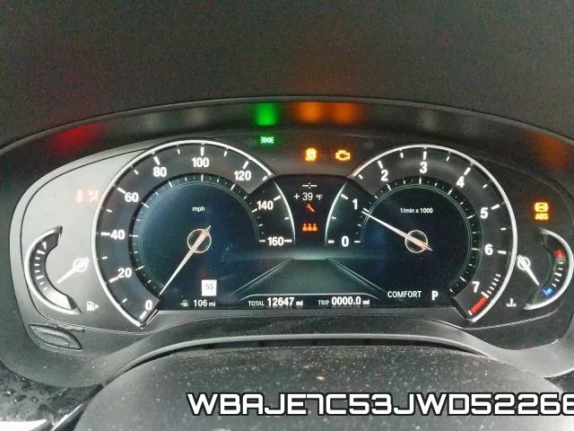 WBAJE7C53JWD52266 фото 9