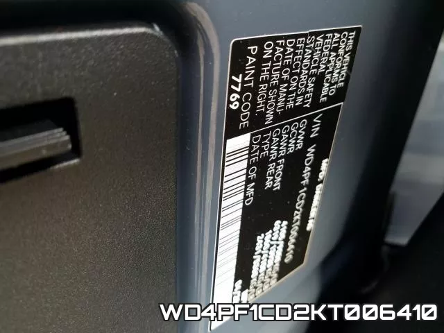 WD4PF1CD2KT006410 фото 2