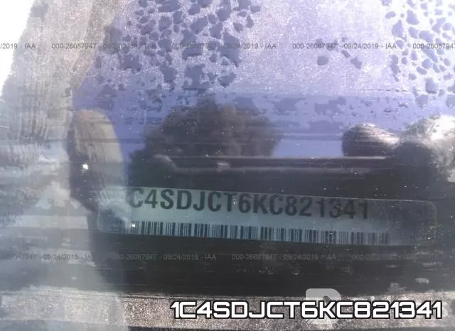 1C4SDJCT6KC821341 фото 10