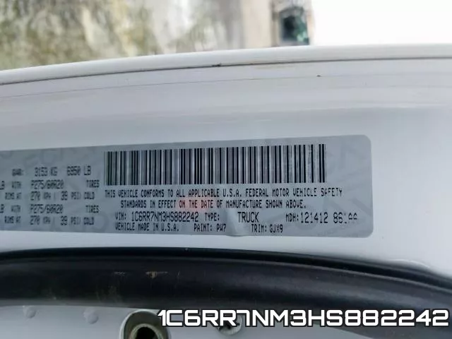 1C6RR7NM3HS882242 фото 2