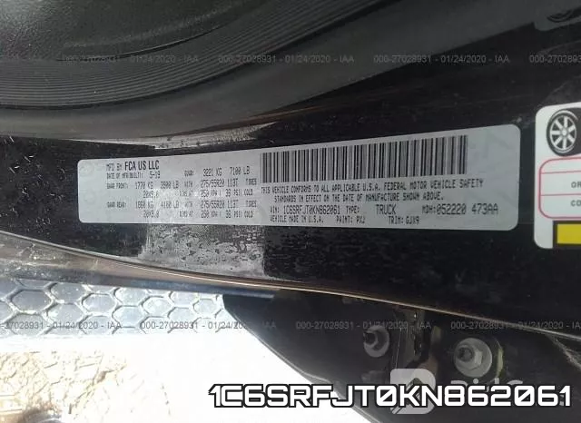 1C6SRFJT0KN862061 фото 10
