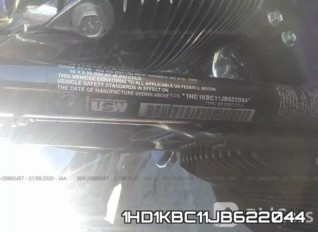 1HD1KBC11JB622044 фото 2