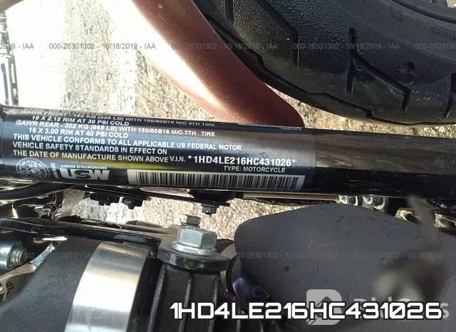 1HD4LE216HC431026 фото 2