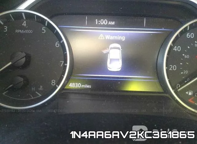 1N4AA6AV2KC361865 фото 8