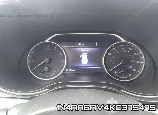 1N4AA6AV4KC375475 фото 8