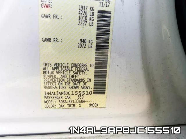 1N4AL3AP8JC155510 фото 2