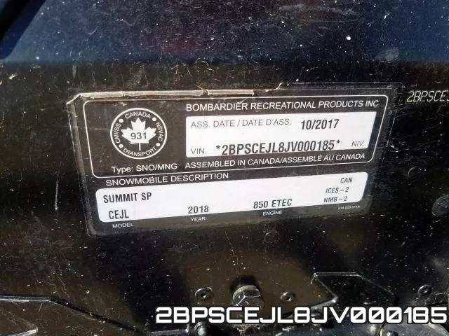 2BPSCEJL8JV000185 фото 2