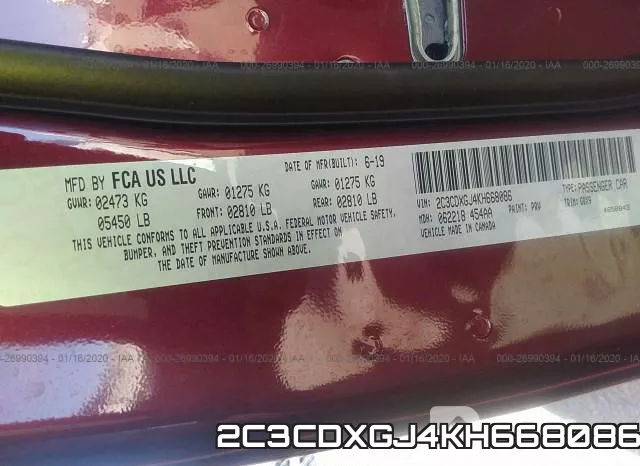 2C3CDXGJ4KH668086 фото 10