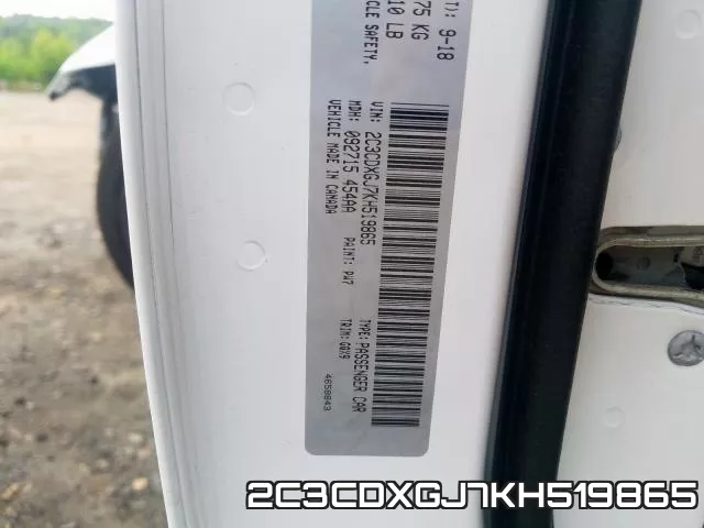 2C3CDXGJ7KH519865 фото 2