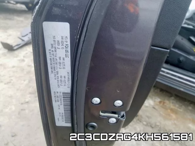 2C3CDZAG4KH561581 фото 2