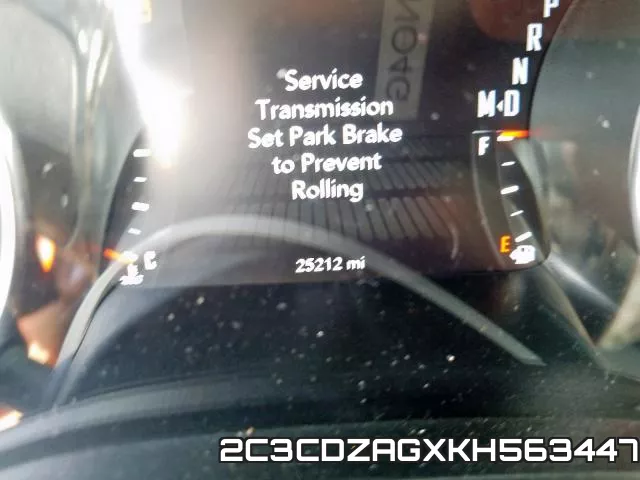 2C3CDZAGXKH563447 фото 9
