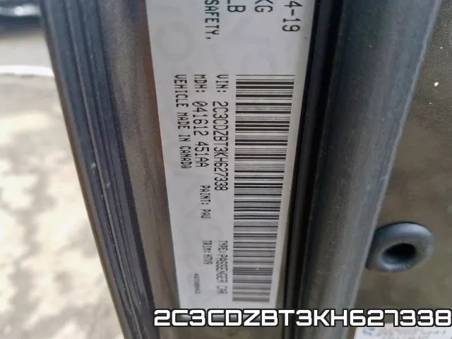 2C3CDZBT3KH627338 фото 2
